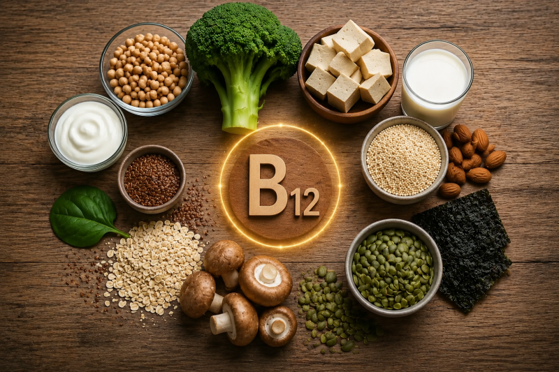 Витамин B12: как избежать дефицита при веганстве и после 50